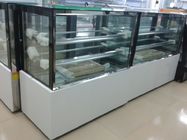 3°C - 6°C/refrigerador personalizam a cor do congelador da exposição do bolo para o supermercado